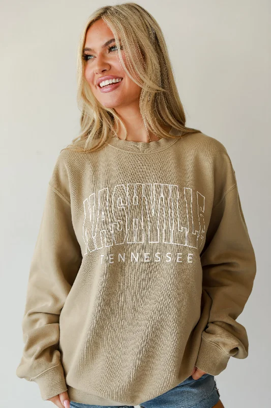 New Deal Tan Nashville Tennessee Sweatshirt