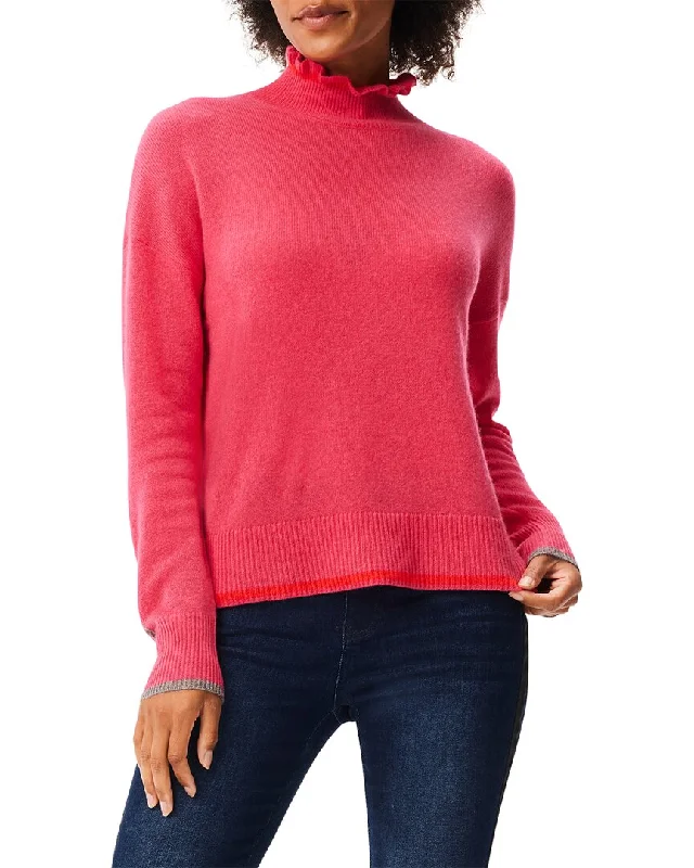 Weekend Deals That Sizzle NIC+ZOE Ruffled Up Cashmere Turtleneck Sweater