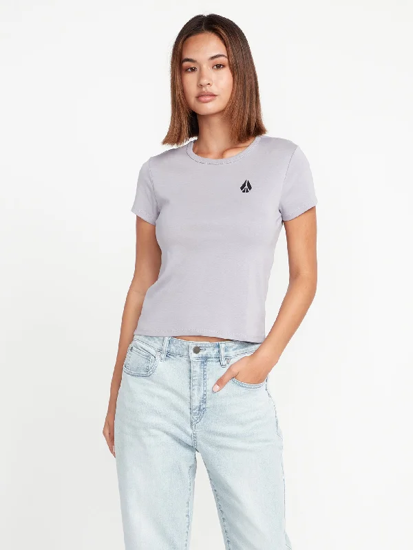 Members Only Have A Clue Short Sleeve Tee - Moonbeam