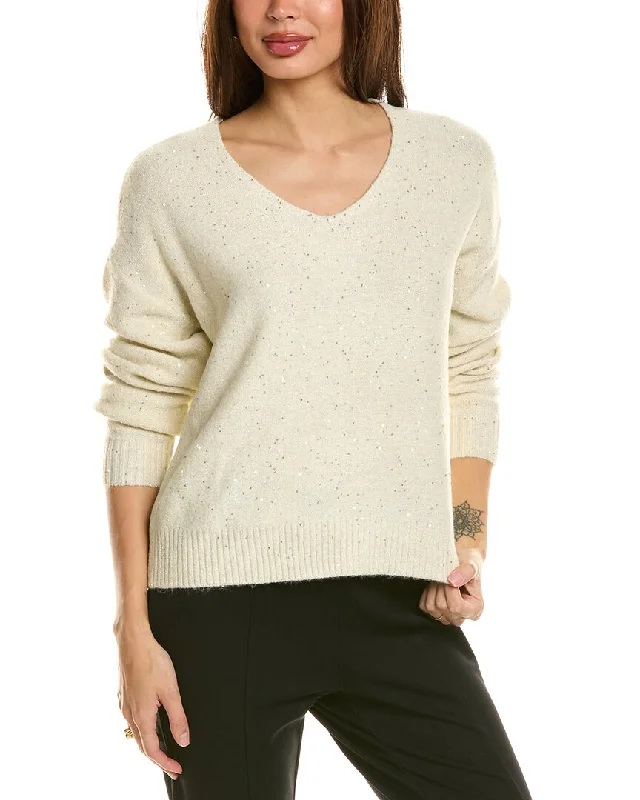 Weekend Offers That Shine Vince Camuto Allover Sequins Sweater