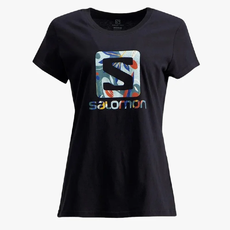 Value Deals Salomon Womens Tropic Of The Sea Short Sleeve Tee Black